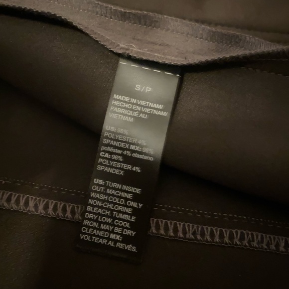 White House Black Market Dark Gray Faux-Suede Jacket - Picture 8 of 10